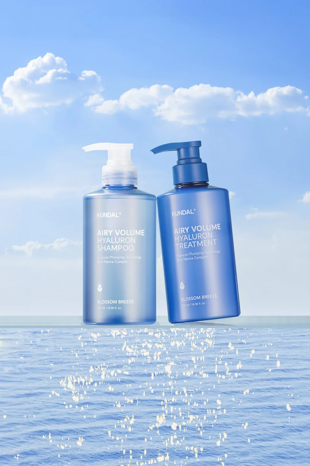 Airy Volume Hyaluron Shampoo (500ml) - Blossom Breeze - Image 2