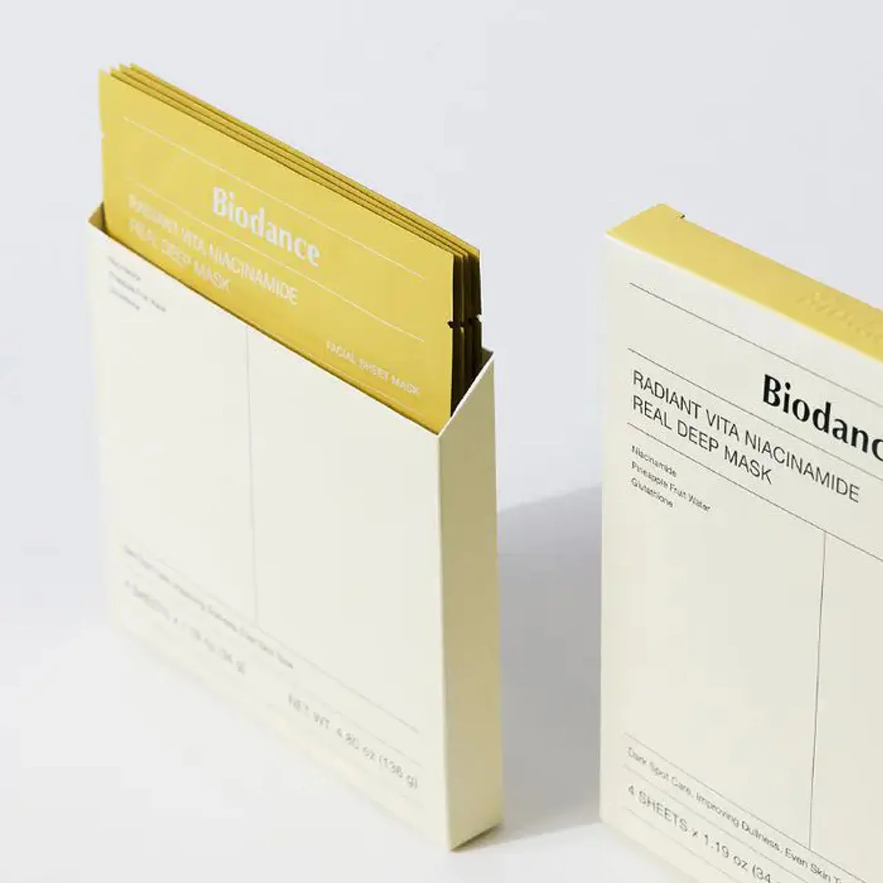 Radiant Vita Niacinamide Real Deep Mask (1pc or 4pcs) - Image 2