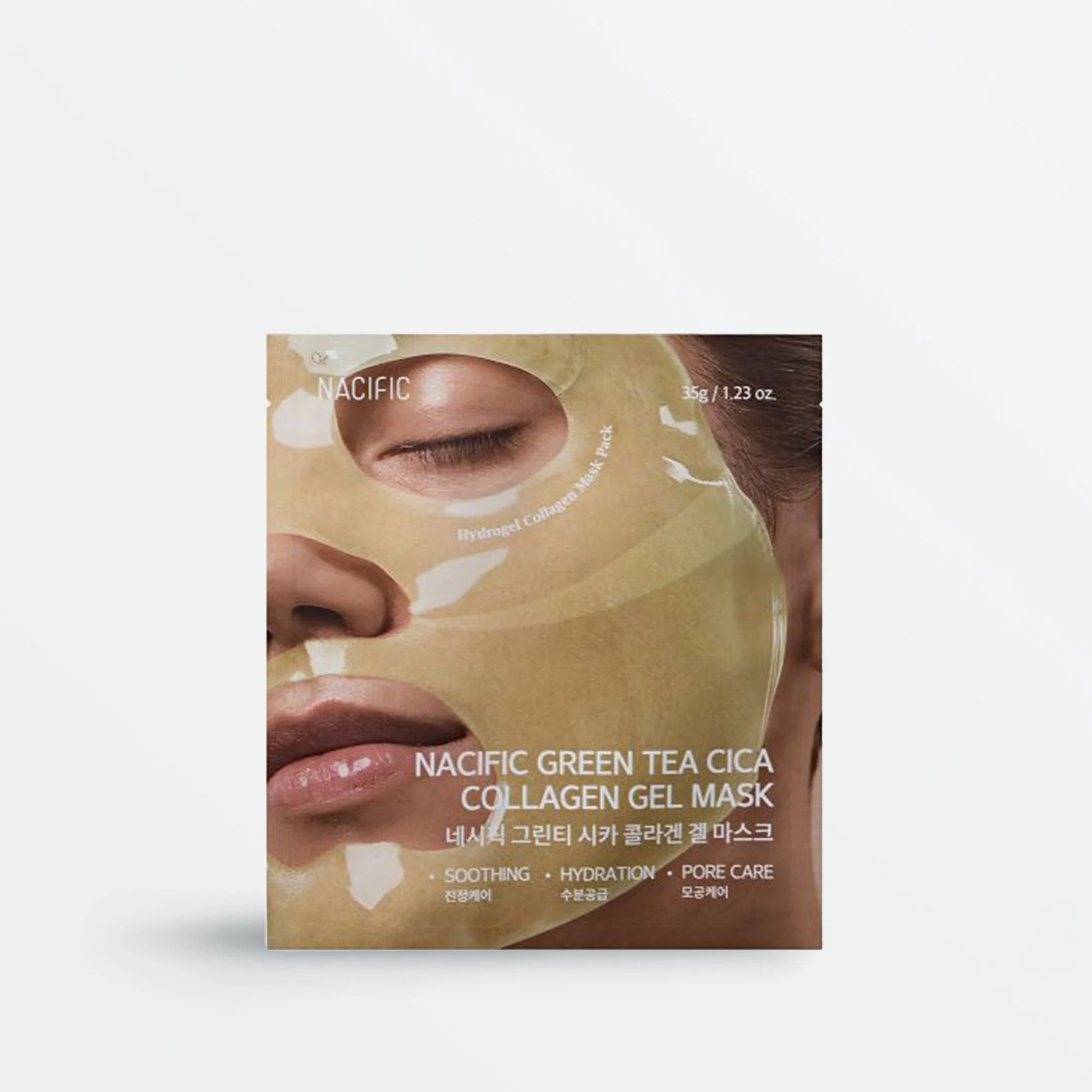 Green Tea Cica Collagen Gel Mask (1pc)