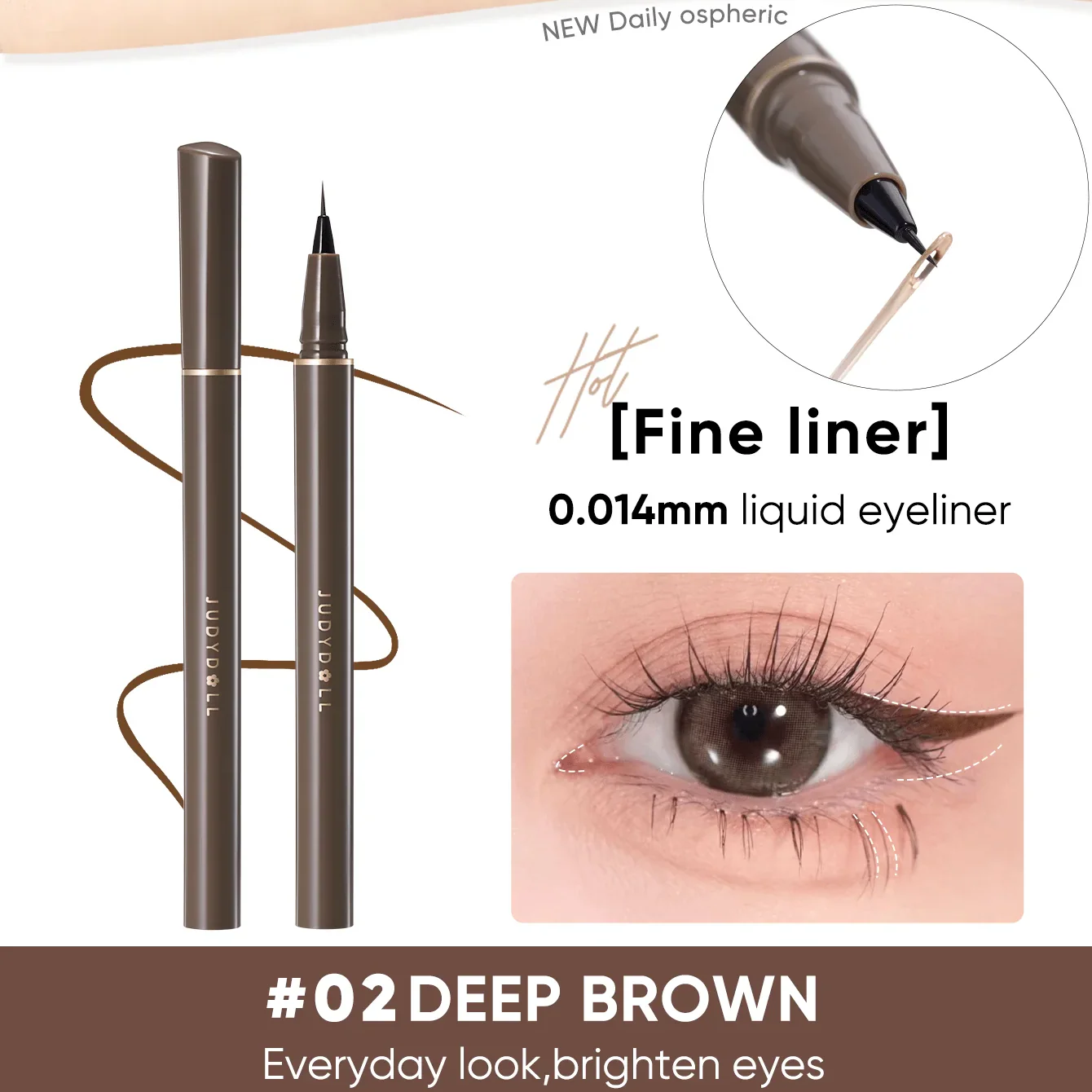 Slim Liquid Eyeliner - 5 Options - Image 7