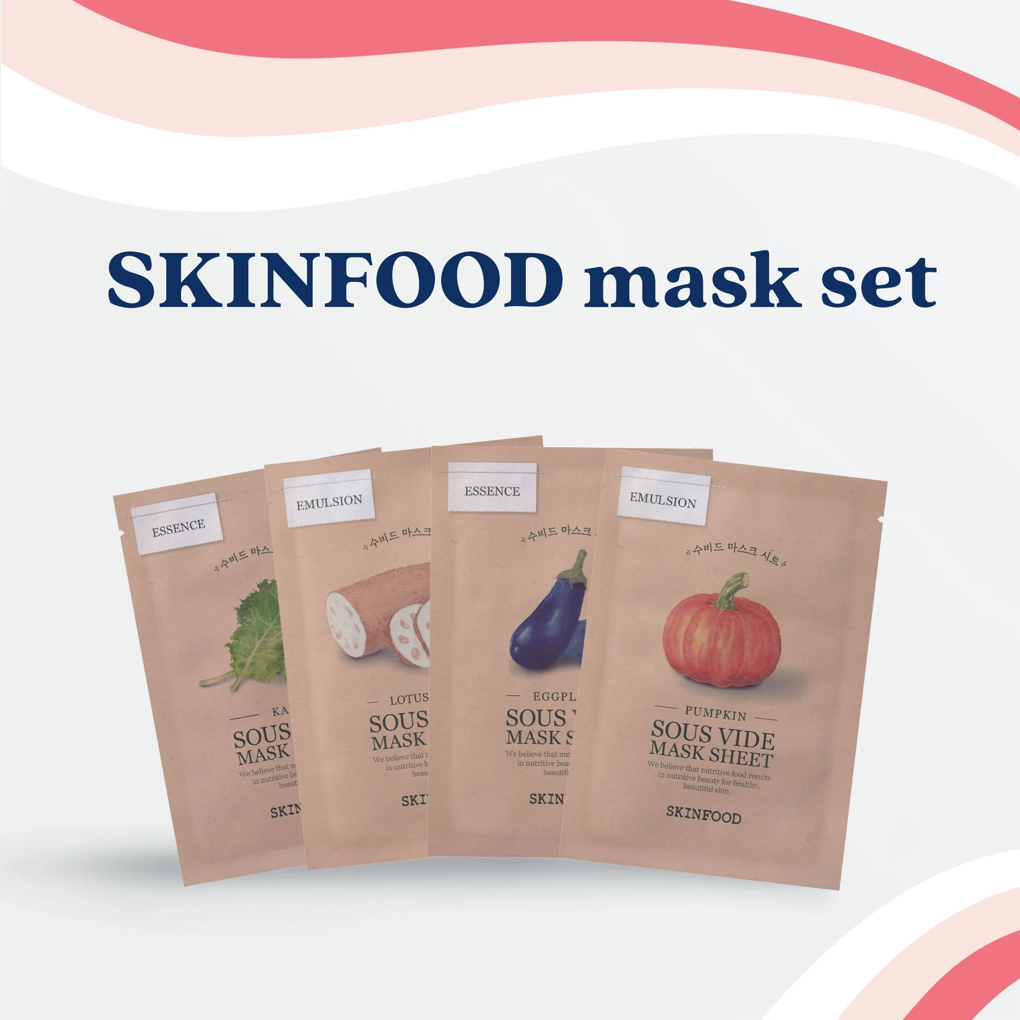Sheet Mask Set (4pcs)