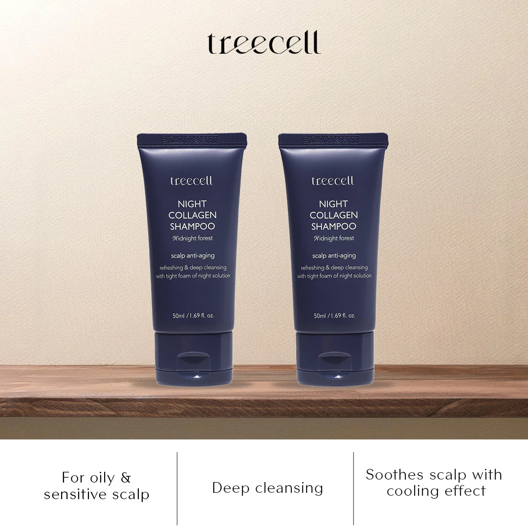[Special Sale] Night Collagen Shampoo Midnight Forest Mini (50ml) - Image 2